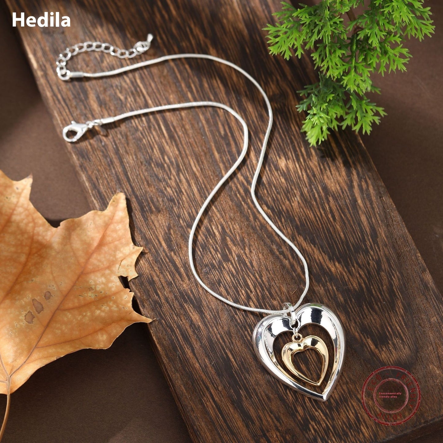 New Hollow Two-color Love Snake Bones Chain Pendant 8fc74c34 100a 42cc 9a5d 3179cfb8582a trans