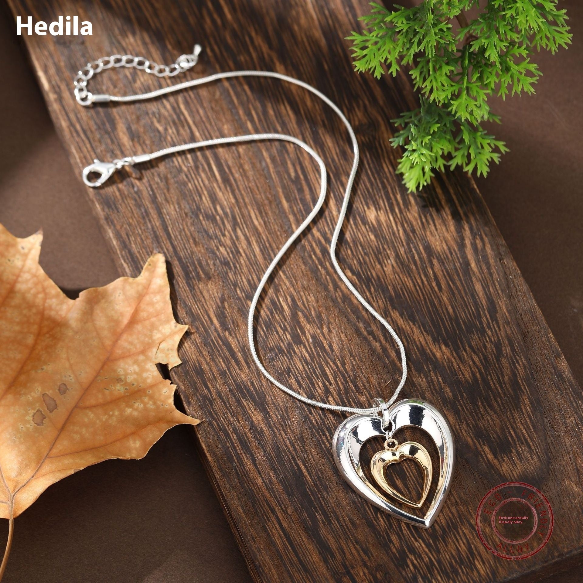 New Hollow Two-color Love Snake Bones Chain Pendant 8fc74c34 100a 42cc 9a5d 3179cfb8582a trans