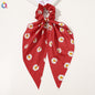 French Streamer Headband Silk Scarf Head Rope
