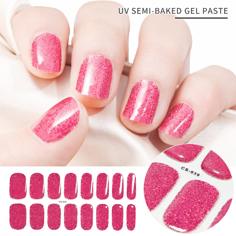 Gel Second Generation Phototherapy Semi-curing Nail Sticker 8fe9f199 f02a 40b5 9d67 02f8d7b5a27a