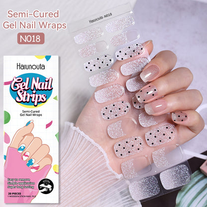 Japanese Style Nail Beauty Gel Stickers Semi-curing French Gel 8fef61d0 8fdb 48a8 b265 85cbfbc5e793