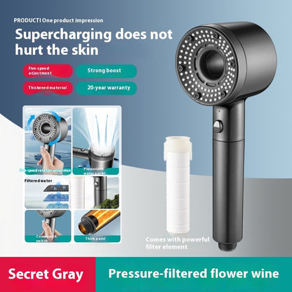 Spray Hair Dryer Shower Head One-click Water Stop Boost Nozzle 901e5128 1733 4028 9eca 2f37bd68f87c trans