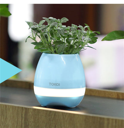 Touch-sensitive music vase desktop audio 90219862391515