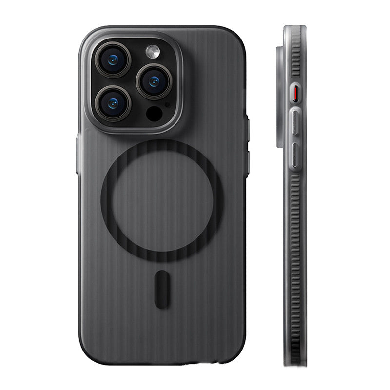 Applicable To Iphone15promax Phone Case Skin-sensitive Striped Sand Non-slip Protective Cover 902b62f9 4b7c 4049 84cf 896efab