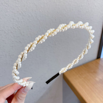 Sen Simple Pearl Thin Headband Hair Accessories Headband 902b6621 5c91 4a6a 8491 4e60fe175273