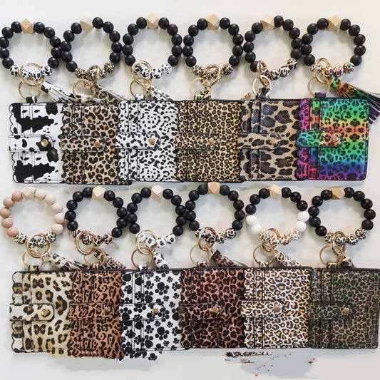Silicone Beads Bracelet Key Chain Leopard Print 90326ccb 3929 4687 add8 2719663bf15e