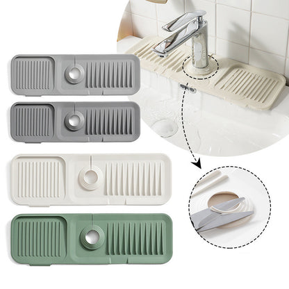 Silicone Anti-skid Faucet Drain Pad 9034fb46 9a2d 4355 b181 7b5c3b5386f3