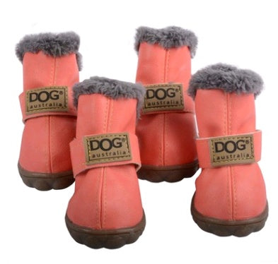 Dog Thick Snow Boots Keep Warm Teddy Autumn And Winter VIP Shoes 9036041227583