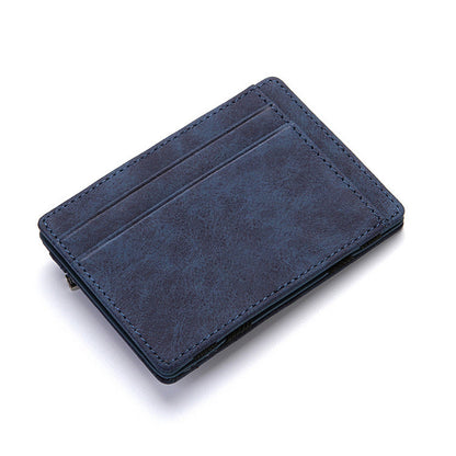PU Creative Magic Wallet Flip Card Holder Men's Lady's Wallet Zipper Coin Purse Short 903b0d4e 4792 4ffd b2b4 1762709b890a 66