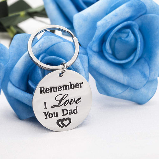 Stainless Steel Father's Birthday Gift Father's Day Key Ring 9041b59a 137f 4bd9 afa0 de1b55731e46