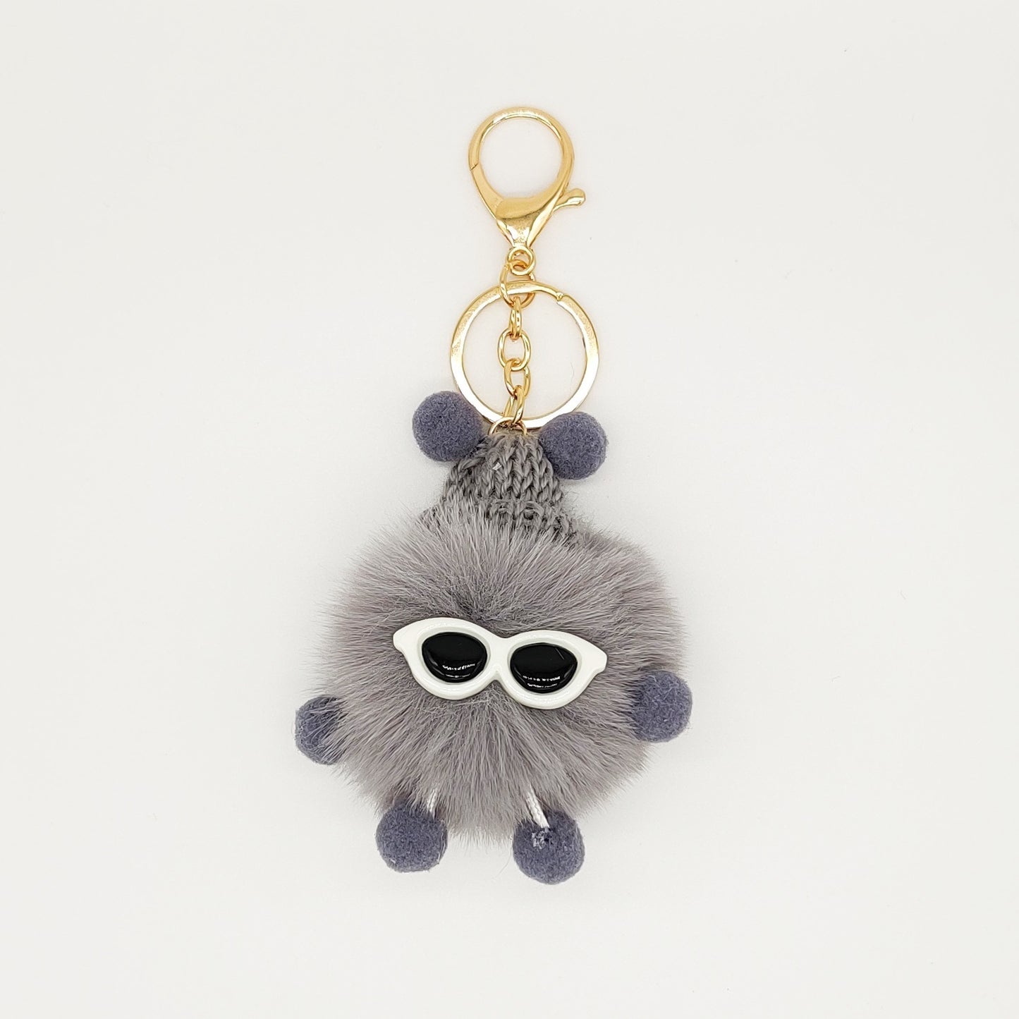 Rex Rabbit Fur Small Briquettes Elf Cute Plush Doll Pendant Keychain 90492253 3d31 471f 9dd4 cf40549e3e67