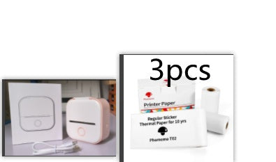 Portable Mini Thermal Label Printer Home Photo Printer Student Wrong Question Printer Bluetooth-compatible Mini Label Printer Price Tag - 图片 42