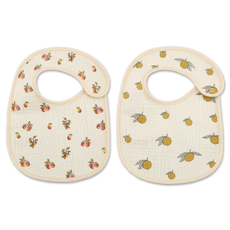 Thin Kids' Bib Pure Cotton Waterproof Gauze Saliva Towel 9085a363 2c6e 4822 9f40 fcf123112008