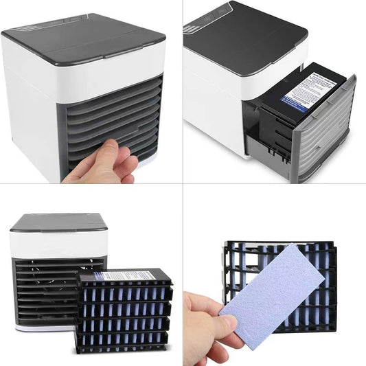 Portable Air Conditioner Fan Desktop Humidifier Electric Fan 9087d2e0 20d3 4b40 a858 0e224882094a