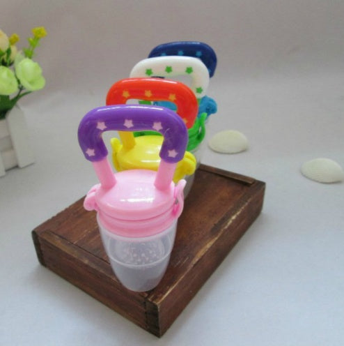 New Baby Silicone Pacifier, Encapsulated To Soothe Complementary Food Feeding Artifact 9088124061675