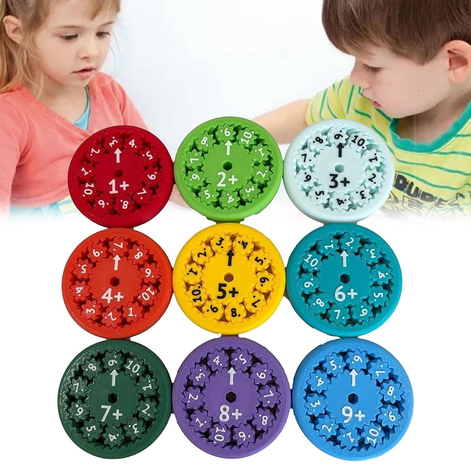 Math Fidget Spinners Fingertip Math Puzzle Toys Math Games Math Operations Decompression Games Desktop Math Multiplication Ga