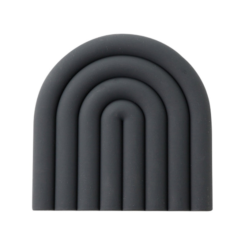 Rainbow Silicone Heat Insulation Pad Dining Table Heat Resistant And High 90b59144 abaa 4219 82d3 653f82b45413