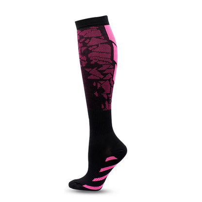 Black Heart Pattern Calf Socks Heart Pattern Running Socks 90ba3b79 58fe 4190 ac8e 303dde5ffc8f