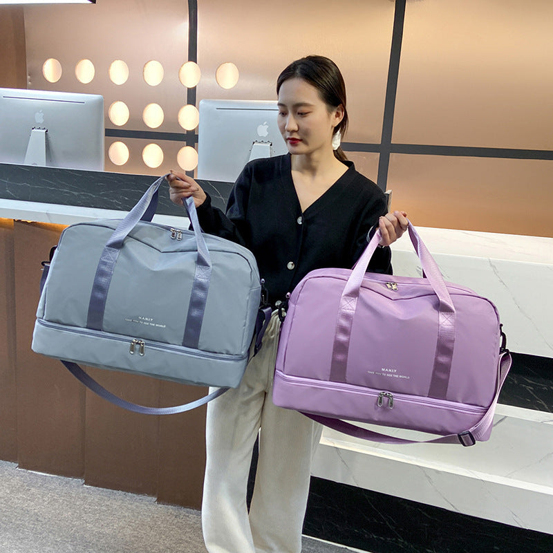 Large Capacity Travel Bag Short Business Trip Tote Bag Lightweight Luggage Bag 90d5e484 0831 4800 b531 05da3c936f62