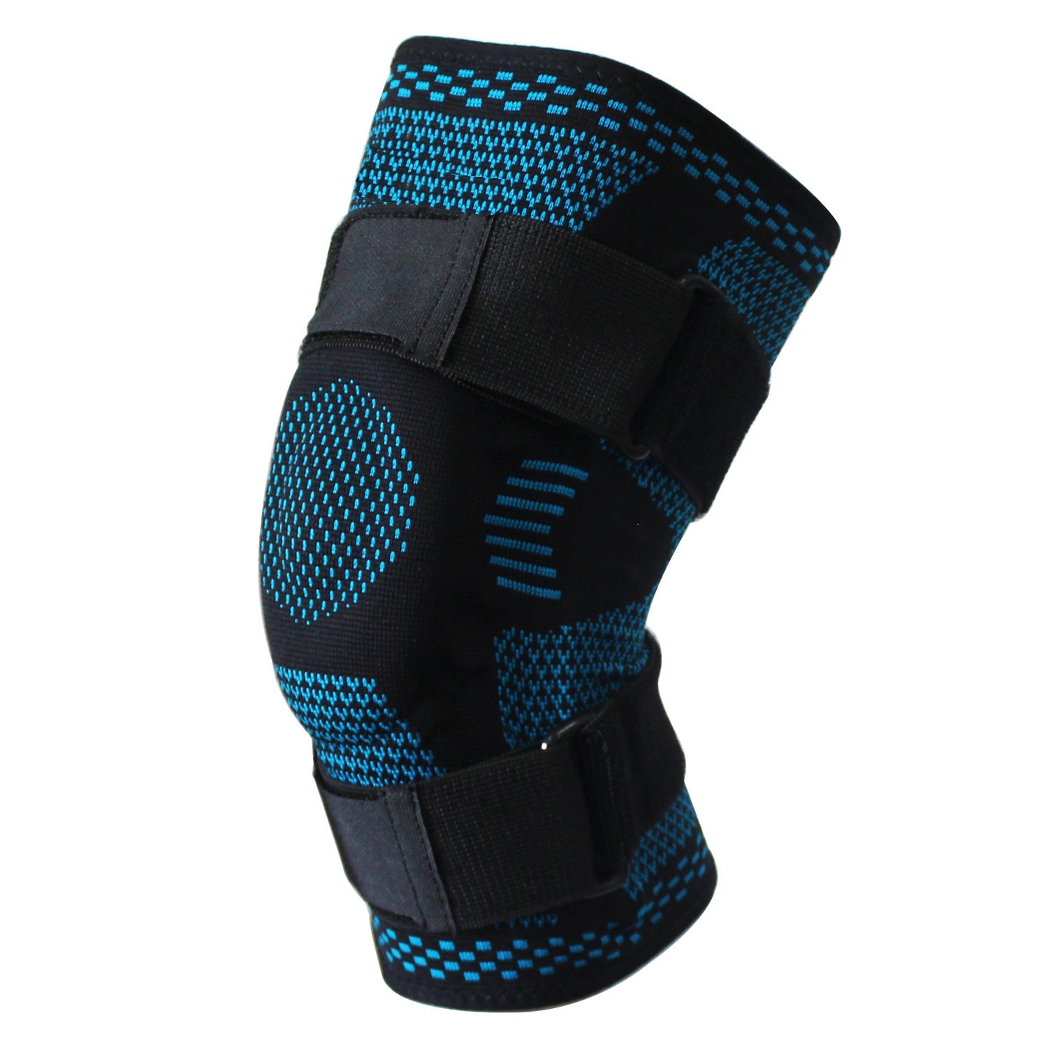 Knitted Breathable Silicone Strap Compression Sports Knee Leg Guards 90d9c264 7bb2 4761 8ea5 afac908c0236