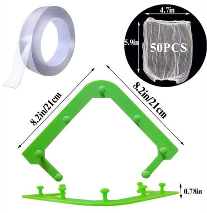 Kitchen Sink Triangle Hanging Net Storage Drain Rack Leftovers Soup Water Filter