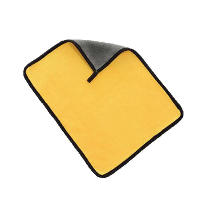 Absorbent double-sided velvet thickened car wash towel 9102723447221