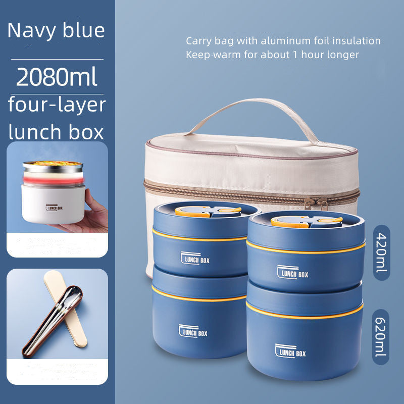 Portable Self-heating Japanese Thermal Insulation Lunch Box 9107ea46 4091 41a5 b452 f42a671354dc