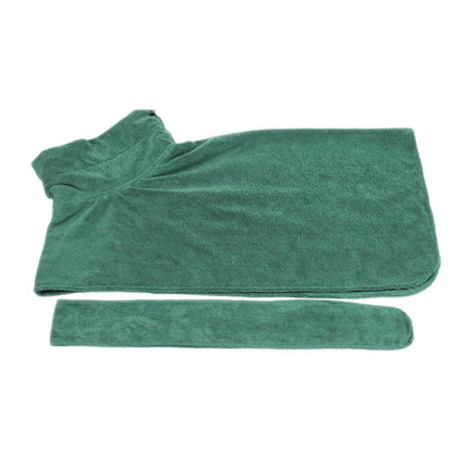 Absorbent Pet Bathrobe With Waist-wrapped Microfiber 910f965e 1257 40e6 9079 2fdc96b4f055