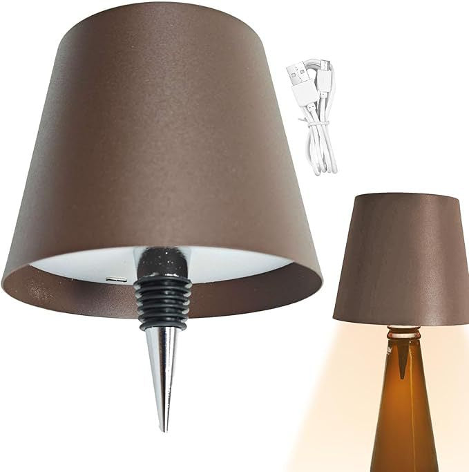 Led Creative Wine Headlight Charging Dimming Wine Bottle Table Lamp 9111376e a132 43c9 af45 d69e50ee1d50