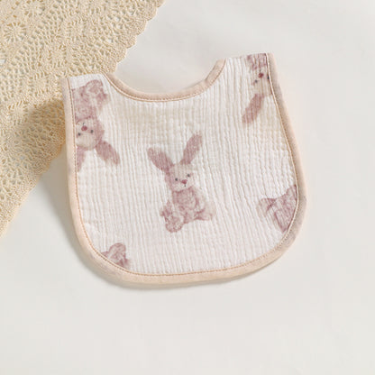 Cotton Gauze U-shaped Bib Baby Saliva Towel 91126e15 c27f 45dd ba01 28ce1184bd1d