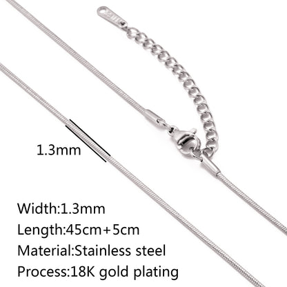 Stainless Steel Vacuum Vapor Plating 18K Gold Color Protection Lip Chain Accessories 9122c88b 55af 4cbc 96d5 61b3d55c21c3