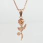 Stainless Steel Gold Roses Necklace For Men New Fashion Gold Cross Pendent With Chain Necklace Jewelry Men Necklace 914428356
