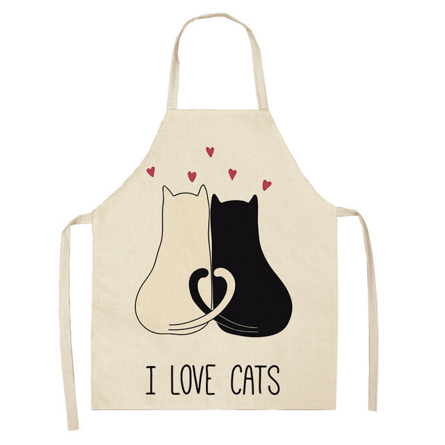 Cute Cartoon Cat In Apron 914e251c 37cd 44a2 9536 d84c5f6b3a41