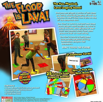the floor is lava card gam 91577957524