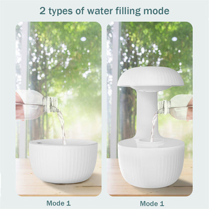 Anti-gravity Air Humidifier Mute Countercurrent Humidifier Levitating Water Drops Cool Mist Maker Fogger Relieve Fatigue 915d