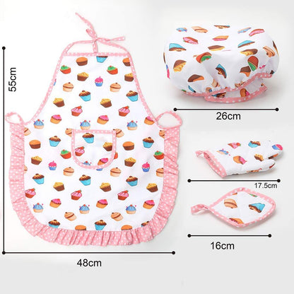 Children's apron cake cooking tools 91748586600
