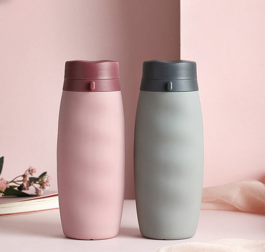 Portable Collapsible Sports Trveling Silicone Water Bottle 917612689223