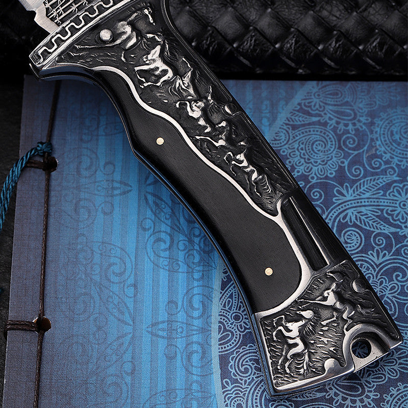 Folding Knife Outdoor Knife Wilderness Survival Pocket Knife 91761dd2 1e92 49d8 9e23 8fc723b191f3