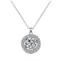 Korean version of the classic simple female round necklace 9179901758996