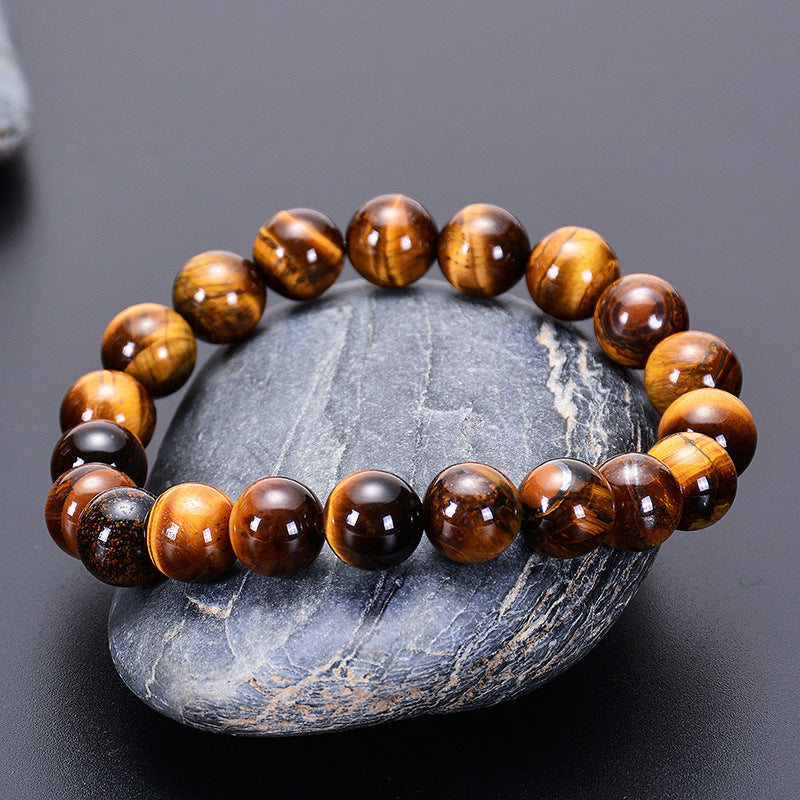 Natural Grade A Yellow Tiger's Eye Yoga Energy Bracelet 918116e6 b3f9 43fc a6a6 bc179b8de246