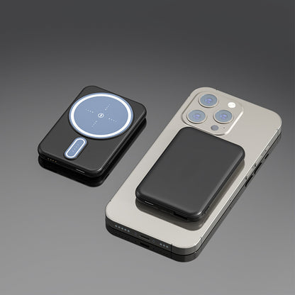 Magnetic Suction Charging Bank Wireless Charging Bank Mobile Power Supply - 图片 5