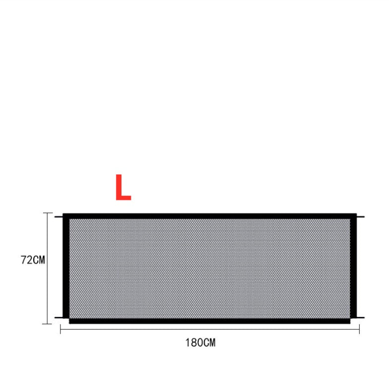 Pet Protection Fence Nylon Foldable Dog Isolation 919577590834