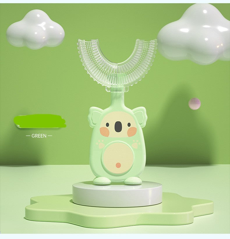 Zhuanzhuanxiong Manual Children's U-shaped Toothbrush Silicone Toothbrush Baby 919c18db 0181 4f54 9a20 b317c914305c
