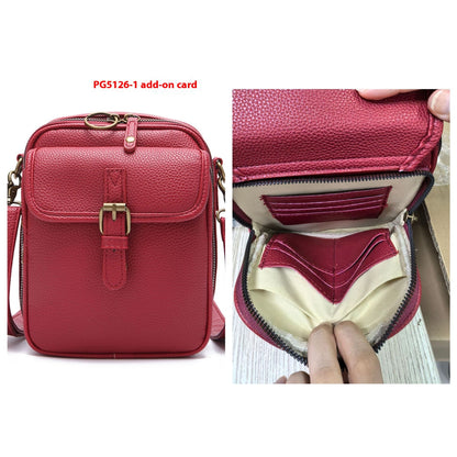 Unisex Vintage Large Capacity Messenger Bag Storage Bag  With 10 Card Inserts Casual Backpack Women's Bag Retro Backpack Larg