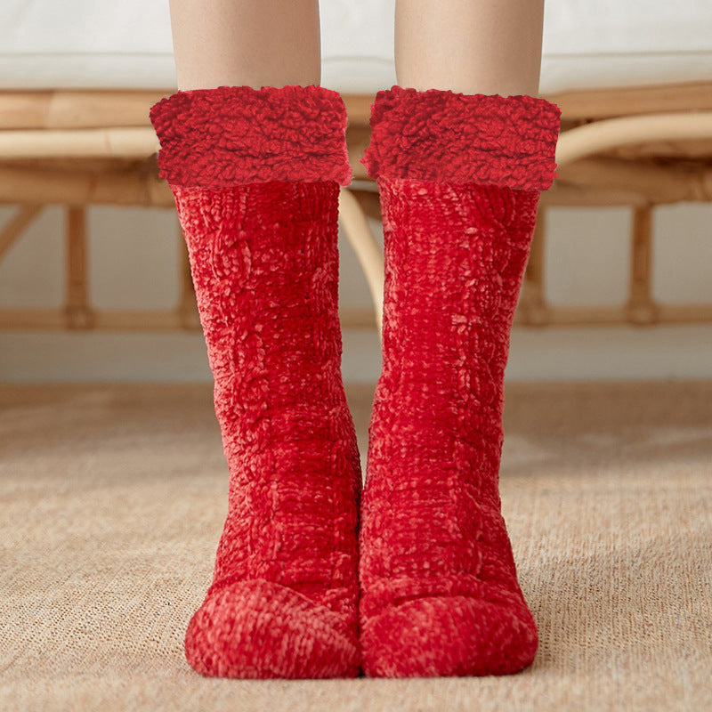 Ladies Winter Warm Floor Sleeping Socks Plus Velvet 91b8285d d319 407b 9fea b60c3d92e21f