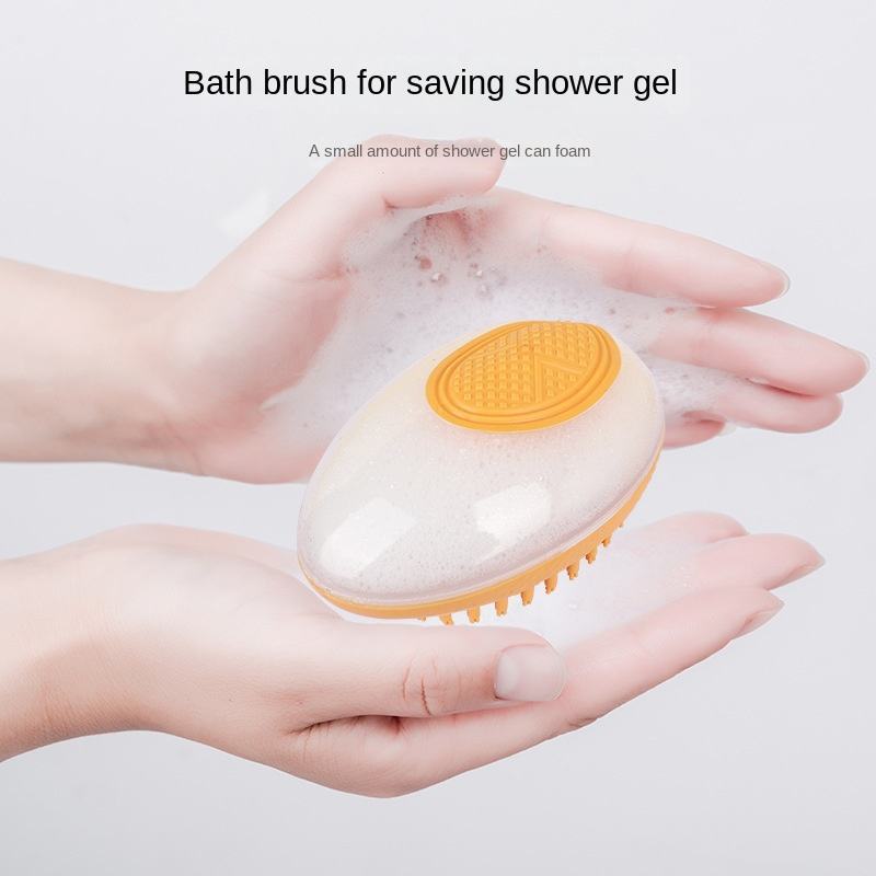 Dog Cat Bath Brush 2-in-1 Pet SPA Massage Comb Soft Silicone Pets Shower Hair Grooming Cmob Dog Cleaning Tool Pet Products 91