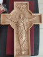 Handicrafts Ascending Wooden Cross Home Church Wood Carving 91e159e5 5ad5 4fe9 bb53 e3e7c7a10853
