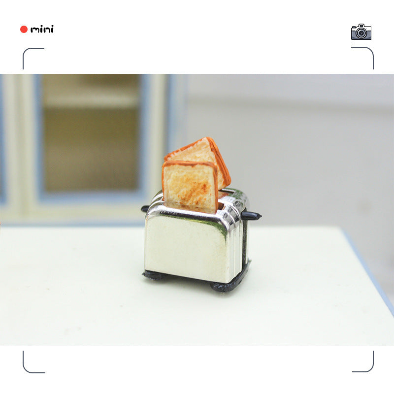 Miniature Candy Toy Kitchen Small Cloth Dollhouse Accessories Mini Breakfast Bread Maker 91f015f8 c1a8 4394 a84e b17e33b9079f