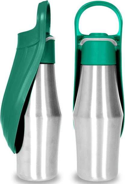 New Portable Pet Dog Water Bottle Soft Silicone Leaf Design For Dog Pets Outdoor Travel Drinking Bowls Water Dispenser 91f464