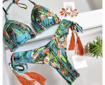 Women's Beach Split Printed Swimsuit 920ae080 2f07 458b 8b8c 0fa375e24deb cfc9d411 5221 4106 ae66 030307e8f74f